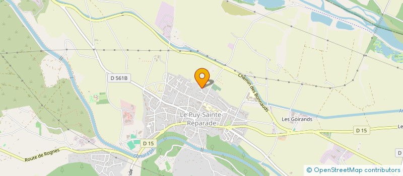 localisation de l'entreprise SCI TOULOUSE IMMO  LE PUY-SAINTE-REPARADE