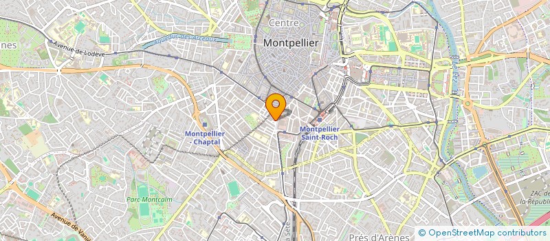 localisation de l'entreprise SCI TOULOUSE J.C. à MONTPELLIER