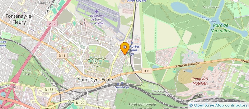 localisation de l'entreprise SCI TOULOUSE MINIMES 138  SAINT-CYR-L'ECOLE