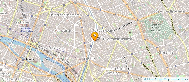 localisation de l'entreprise SCI TOULOUSE REPUBLIQUE  PARIS