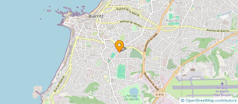 localisation de l'entreprise SCI TOUM-TA à BIARRITZ