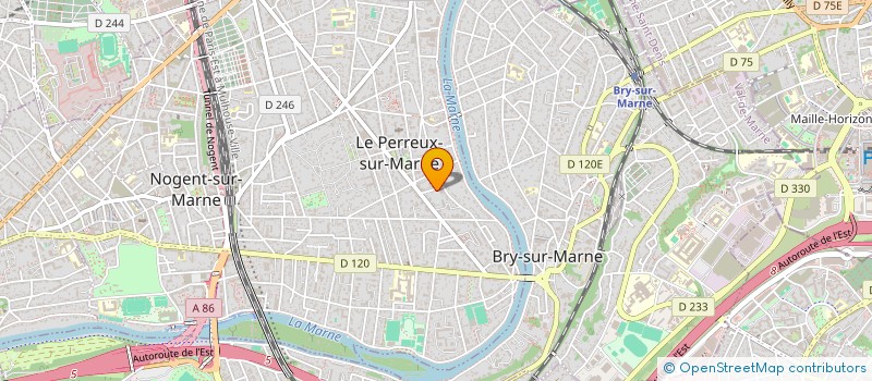 localisation de l'entreprise SCI TOUMI à LE PERREUX-SUR-MARNE