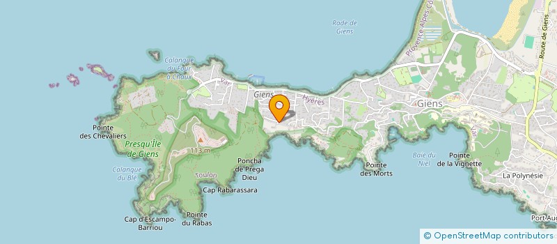 localisation de l'entreprise SCI TOUPAR à HYERES