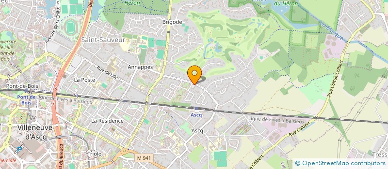 localisation de l'entreprise SCI TOUPIE PARTTNER à VILLENEUVE-D'ASCQ