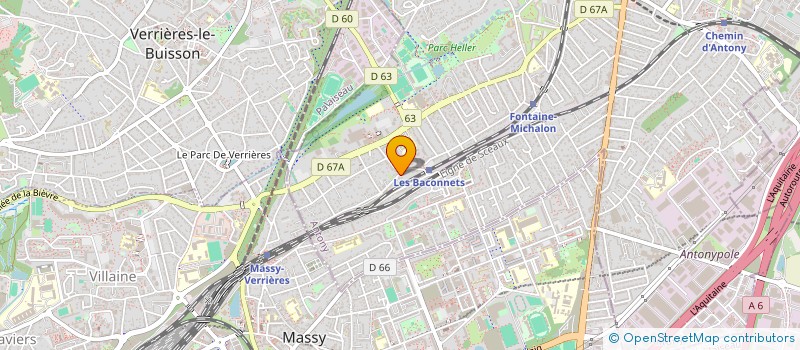 localisation de l'entreprise SCI TOUR D'ORIENT à ANTONY