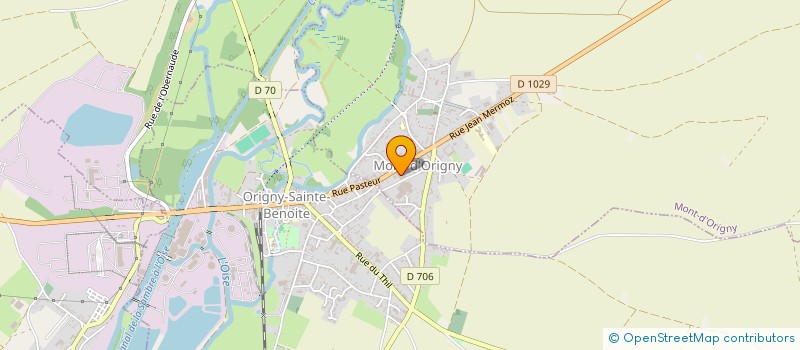 localisation de l'entreprise SCI TOUR DE VILLE  MONT-D'ORIGNY