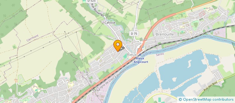 localisation de l'entreprise SCI TOUR DE VILLE  RIEUX