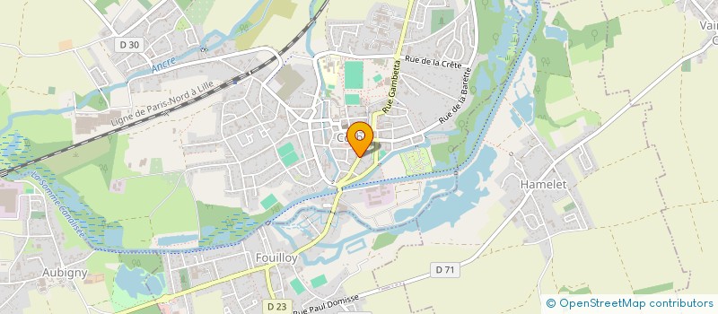 localisation de l'entreprise SCI TOUR DES HAIES à CORBIE