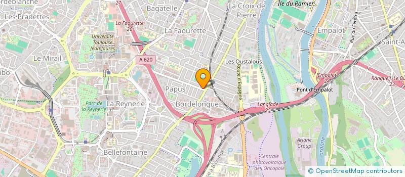 localisation de l'entreprise SCI TOURAINE 31 à TOULOUSE