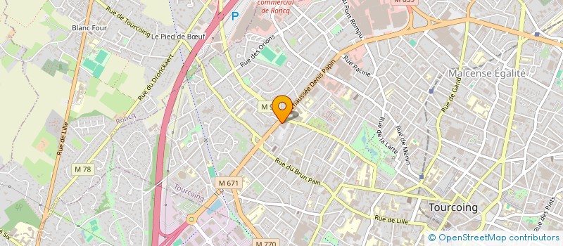 localisation de l'entreprise SCI TOURCOING 311  TOURCOING