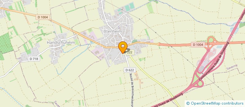 localisation de l'entreprise SCI TOURE  ITTENHEIM