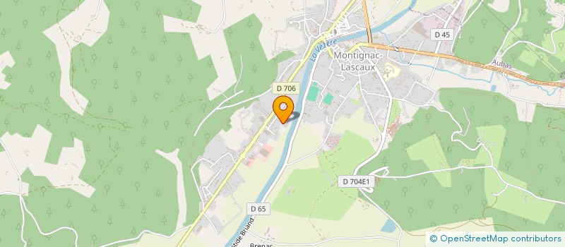 localisation de l'entreprise SCI TOUREL à MONTIGNAC-LASCAUX
