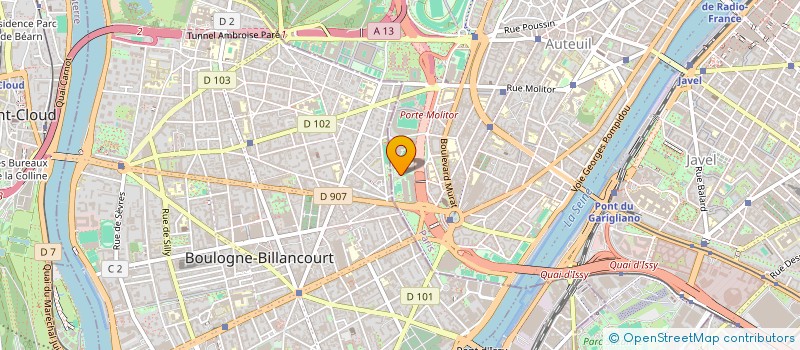 localisation de l'entreprise SCI TOURELLE D'ALBANE  PARIS 16