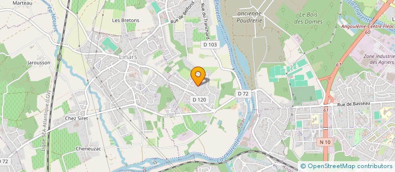 localisation de l'entreprise SCI TOURET SEGALIER à FLEAC