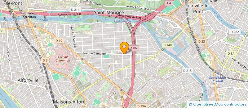 localisation de l'entreprise SCI TOURGEVILLE à MAISONS-ALFORT