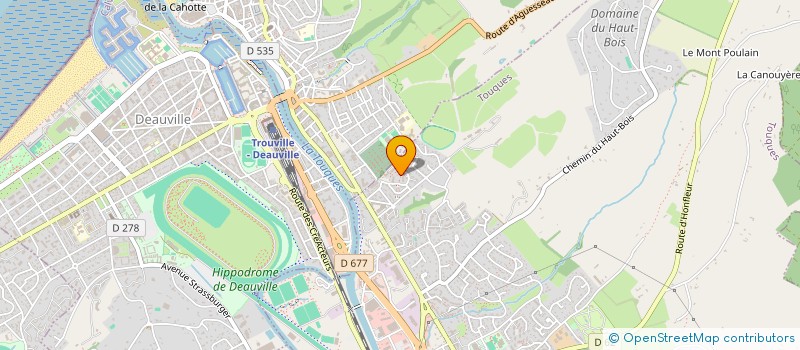 localisation de l'entreprise SCI TOURGEVILLE SAUT DU LOUP  TOURGEVILLE