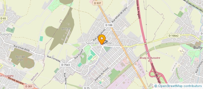 localisation de l'entreprise SCI TOURITZ  SAINS-EN-GOHELLE