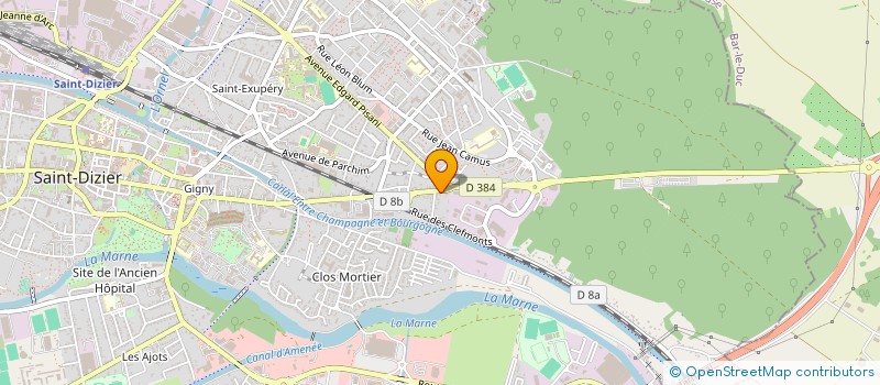 localisation de l'entreprise SCI TOURKI à SAINT-DIZIER