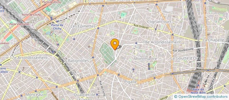 localisation de l'entreprise SCI TOURLAC  PARIS