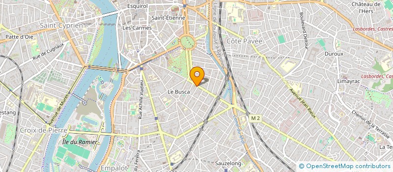 localisation de l'entreprise SCI TOURMALET à TOULOUSE