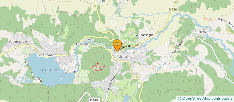 localisation de l'entreprise SCI TOURNAIRE-GERAUD ALISON  MUROL