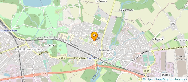 localisation de l'entreprise SCI TOURNAN à TOURNAN-EN-BRIE