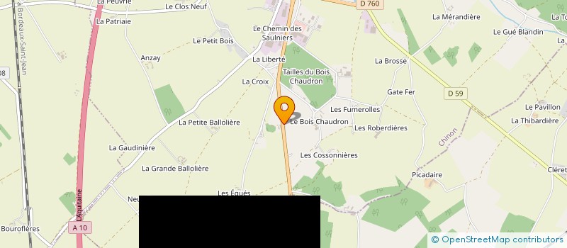 localisation de l'entreprise SCI TOURNEBRIDE  SAINTE-MAURE-DE-TOURAINE