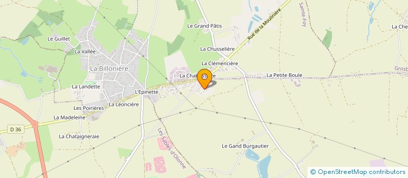 localisation de l'entreprise SCI TOURNEBRIDE  TALMONT-SAINT-HILAIRE