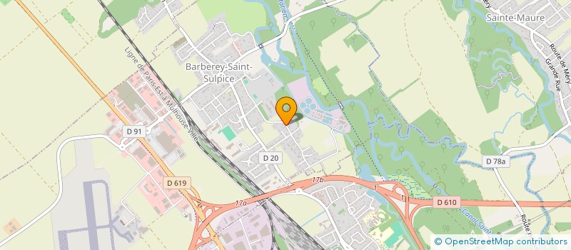 localisation de l'entreprise SCI TOURNELLE à BARBEREY-SAINT-SULPICE