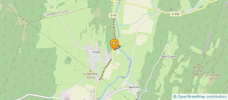 localisation de l'entreprise SCI TOURNESAC  SIMANDRE-SUR-SURAN