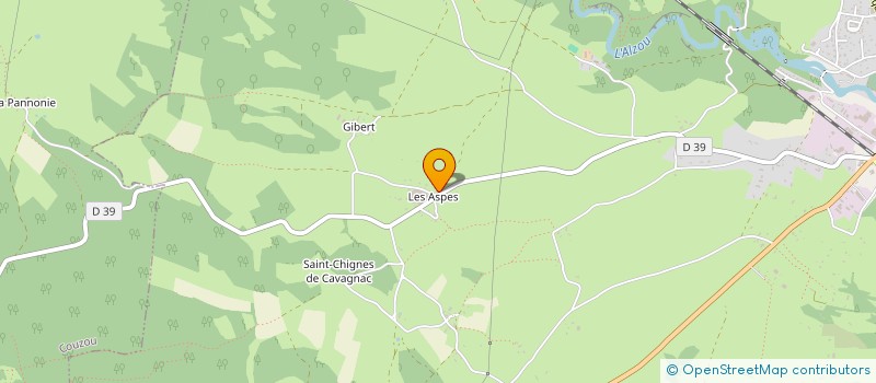 localisation de l'entreprise SCI TOURNESOL LES ASPES à GRAMAT