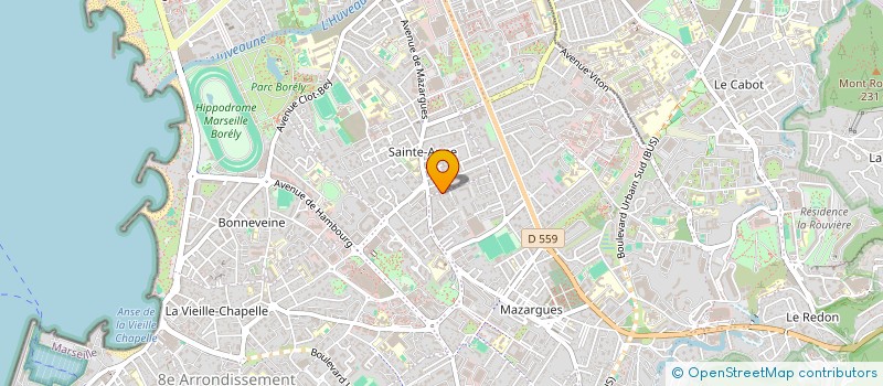 localisation de l'entreprise SCI TOURNESOLS à MARSEILLE