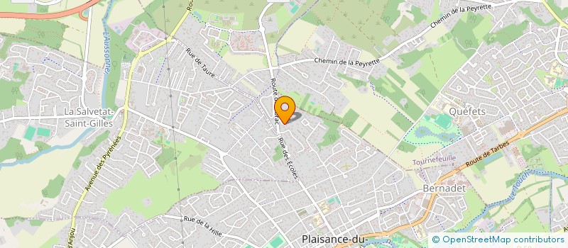 localisation de l'entreprise SCI TOURNEYRAT  PLAISANCE-DU-TOUCH