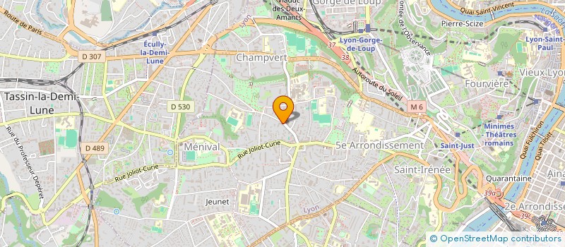 localisation de l'entreprise SCI TOURNIER  LYON