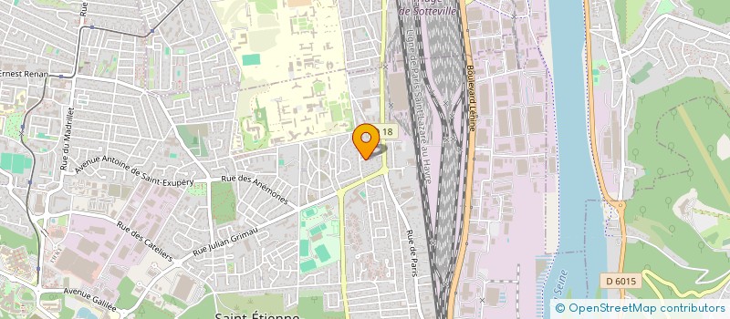 localisation de l'entreprise SCI TOURNIER DES FINES LANDES  SAINT-ETIENNE-DU-ROUVRAY