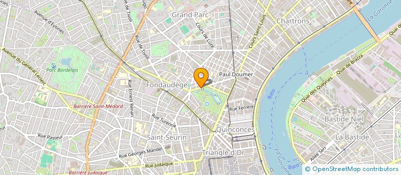 localisation de l'entreprise SCI TOURNON 94  BORDEAUX