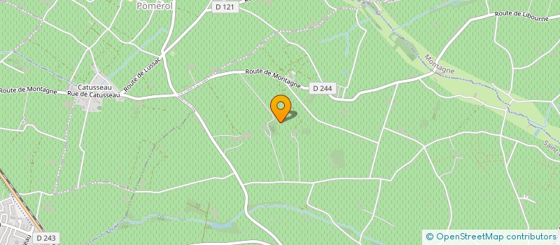 localisation de l'entreprise SCI TOURNY  SAINT-EMILION