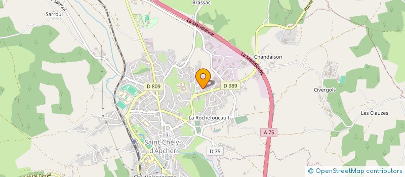 localisation de l'entreprise SCI TOURRAL  SAINT-CHELY-D'APCHER