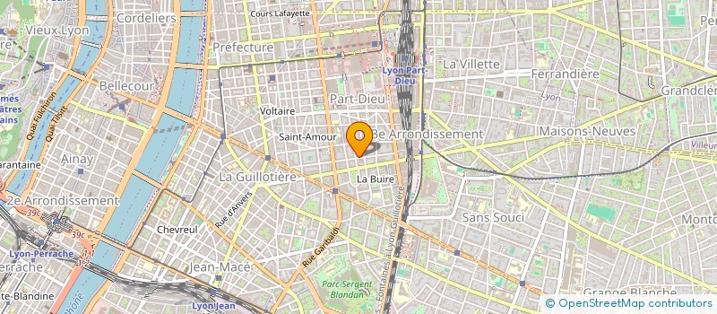 localisation de l'entreprise SCI TOURREL & LEMARIE  LYON