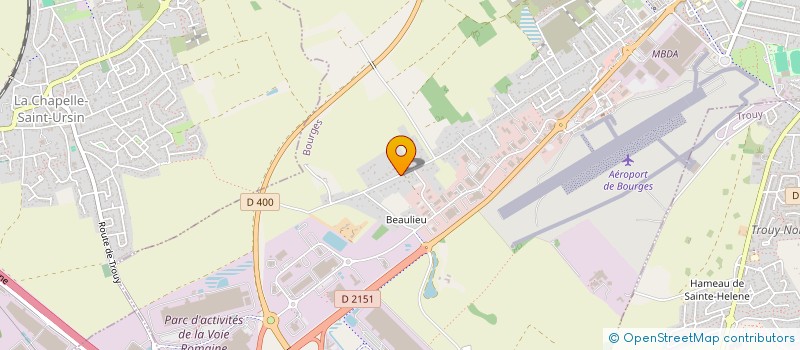 localisation de l'entreprise SCI TOURTIL IMMOBILIER  BOURGES