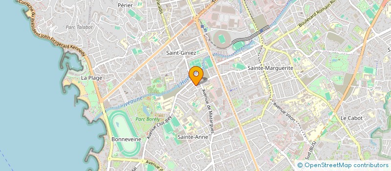 localisation de l'entreprise SCI TOURVILLE  MARSEILLE