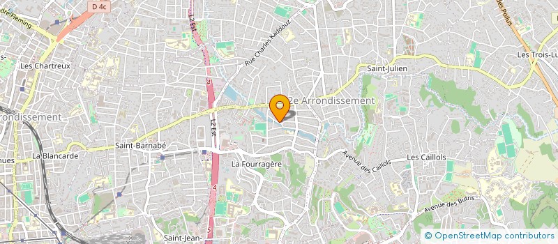 localisation de l'entreprise SCI TOURVILLE à MARSEILLE