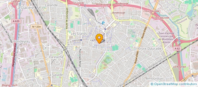 localisation de l'entreprise SCI TOUT'IMMO à TOULOUSE