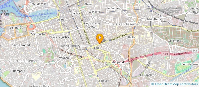 localisation de l'entreprise SCI TOUT VA BIEN à MARSEILLE