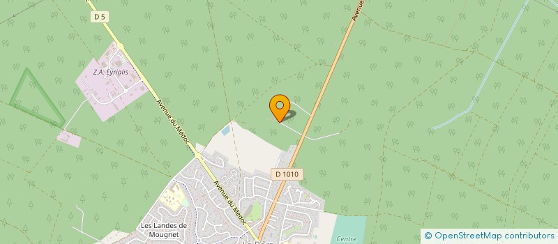 localisation de l'entreprise SCI TOUT VENT DE CADAUJAC  LE BARP