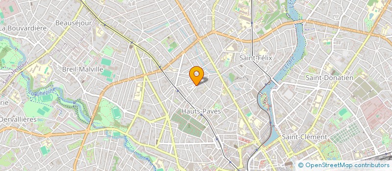 localisation de l'entreprise SCI TOUTAIN-VAIDIE  NANTES