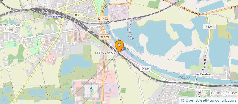 localisation de l'entreprise SCI TOUTOURELLE  VARENNES-SUR-SEINE