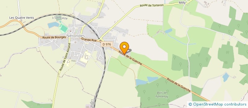 localisation de l'entreprise SCI TOUTOUVE  NERONDES