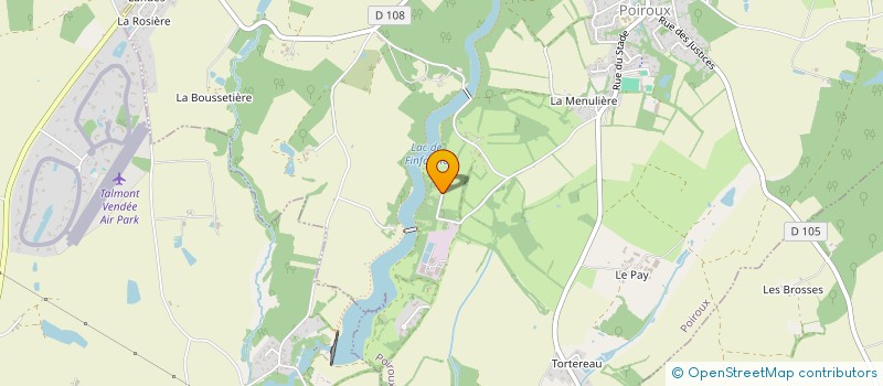 localisation de l'entreprise SCI TOUVENT  POIROUX