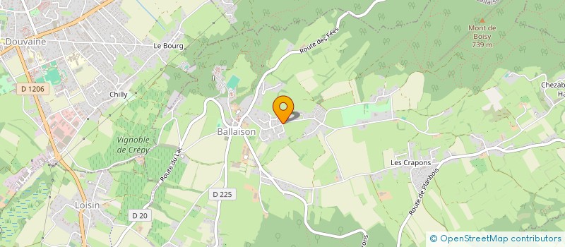 localisation de l'entreprise SCI TOUZOT  BALLAISON